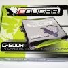 Усилитель Cougar 600. 4 2000Вт 4-х канальный
