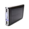Солнечная панель 15000 mAh - 2 USB Фонарик метал. корпус