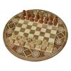Деревянные шахматы ручной работы