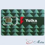 Карточки Yolka для Европы выгодный роуминг 4G и 3G