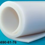 Резина силиконовая термостойкая,  рулонная,  толщина 2-10 мм.