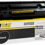 Картридж лазерный,  черный HP CB435A